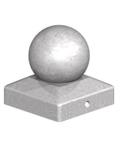 Metal Ball Finial Galvanised 4