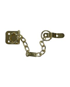 Citysafe Narrow Door Chain - Polished Brass