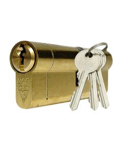 Citysafe Kitemarked Euro Cylinder - 60 mm  / Brass