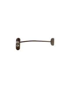 Citysafe Lockable Window Restrictor - Brown