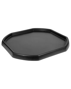 Octagonal Mortar Mixing Tray - Black