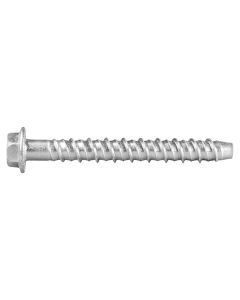 Rawlplug R-LX Hex Concrete Screw Anchor with Flange - 12.40 mm x 100 mm / Zinc Plated