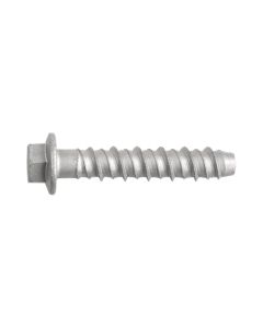 Rawlplug R-LX Hex Concrete Screw Anchor with Flange - 14.90 mm x 75 mm / Zinc Flake