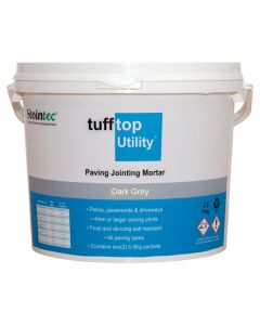 Steintec Tufftop Jointing Mortar Dark Grey Tub 11kg 