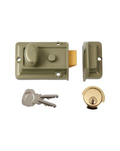 Yale Essentials Night Latch - 60 mm  /  Green