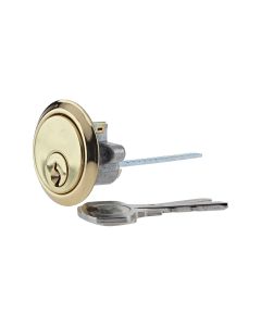 Yale Essentials Rim Cylinder - Brass