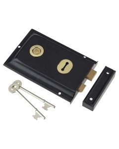 Yale Essentials Rim Sash Lock - Brass