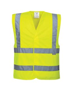 Portwest High Visibility Band and Brace Vest - XL / Yellow