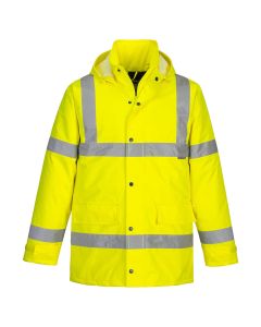 Portwest Industry High Visibility Winter Traffic Jacket - L / Yellow