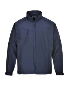 Portwest Rainwear Softshell Oregon Mens Jacket - L / Navy