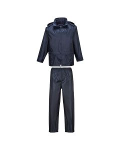 Portwest Classic Rainwear Essentials Rainsuit - M / Navy