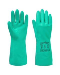 Portwest Nitrosafe Chemical Gauntlet - L / Green