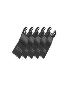 Faithfull Multi-Functional Tool Flush Wood Blade Side Set - 34 mm / 5 pcs.