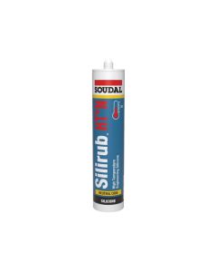 Soudal Silirub HT-N Silicone Sealant 300ml - Black