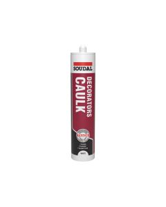 Soudal Decorators Caulk - White / 290 ml