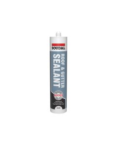 Soudal Roof and Gutter Sealant 290ml - Black