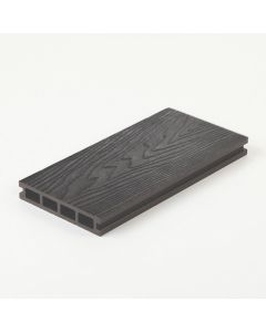 Whiteriver Composite Hollow Deck Board - Portland Montana 135mm x 25mm x 3.6m - Charcoal