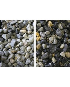 Decorative Stone 25kg - Blue / Grey Pebble 14mm