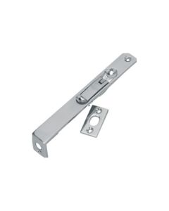 Flush Bolt 152x19mm Nickel Plated (Chrome Effect)