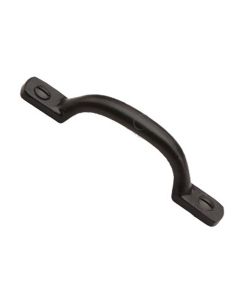 Cabinet D-Handle Hammered Black 96mm