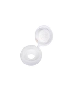 Double Screw Caps White 25pcs