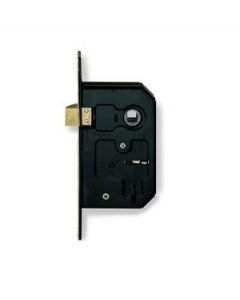 Mortice Lock 2 Lever 63mm / Black 