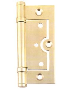 Flush Hinge 50mm Brass (pair)