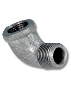 Galvanised Elbow 3/4 90 Deg Male & Female