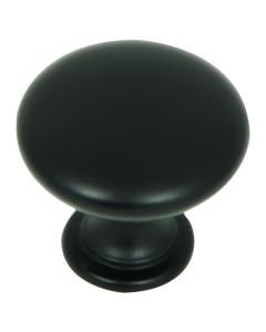 Cabinet Knob Hammered Black