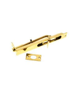 Flush Bolt 150mm Brass