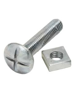 M6x12 Roofing Bolt & Nut 