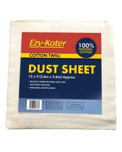 (Ezykoter) Cotton Dust Sheet T 12x9