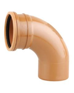 Sewer Bend 90 Degree Single Socket - 225mm