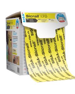 Siga Sicrall 170 Adhesive Tape 170mm x 40m Yellow