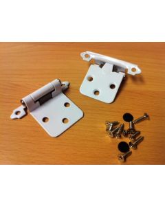 Snap Hinge White (pair)