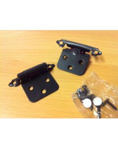 Snap Hinge Black (pair)