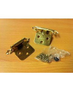 Snap Hinge Brass (pair)