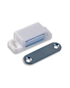 Magnetic Catch Small White (Pair)