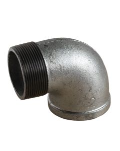 Galvanised Elbow 1/2 90 Deg Male & Female