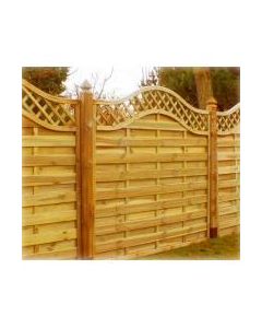 Rathlin Fence Panel 1800 x 1800mm Treated (Green) (6x6) 