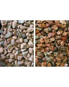 Decorative Stone Tonne Bag -  Pink Granite Chip 20mm