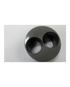 Soil Pipe Reducer 2 Holes 100mmx50/50mm - Grey