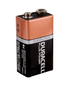 Duracell Plus 9v Alkaline Battery 6LR61