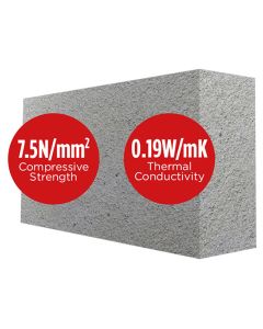 B7 100mm Thermal Block 440x215x100mm (Red Strap Bale)