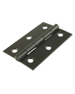 Butt Hinge Black 100mmx 76 x 3.5mm