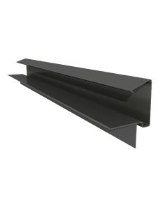 PVC Roof Tile Edge / Gable Trim 3m - Black