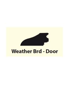 Weather Board Teak 3ft