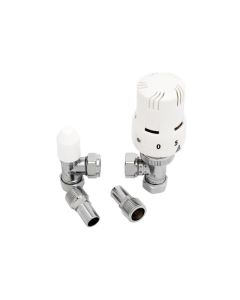 Biworld Multilayer Thermostatic Radiator Valve & Lockshield Pack 