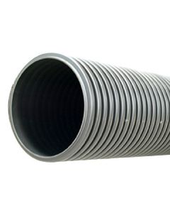 Twinwall Cable Ducting incl Coupler 750n 110/95mm x 6m - Grey