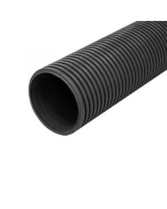 Twinwall Cable Ducting incl Coupler 450n 110/95mm x 6m - Black